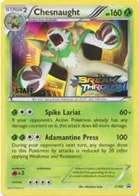Chesnaught | XY68 (Prerelease [Staff] | Holofoil | XY Promos