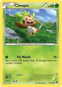 Chespin | 12/146 | Normal | XY Base Set