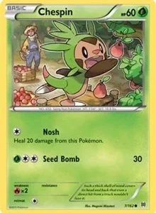 Chespin (7) | 7/162 | Reverse Holofoil | XY - BREAKthrough Chespin (7) | 7/162 | Reverse Holofoil | XY - BREAKthrough
