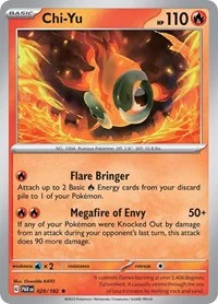 Chi-Yu | 029/182 | Holofoil | SV04: Paradox Rift