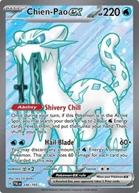Chien-Pao ex | 236/193 | Holofoil | SV02: Paldea Evolved