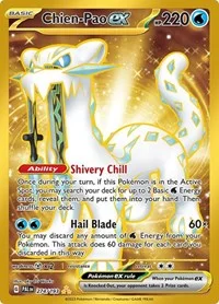 Chien-Pao ex | 274/193 | Holofoil | SV02: Paldea Evolved