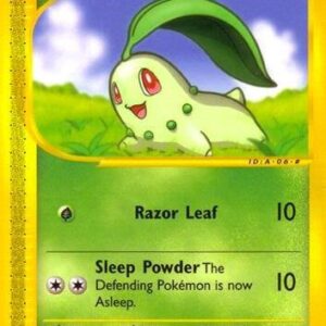 Chikorita (100) 100/165 Reverse Holofoil Expedition