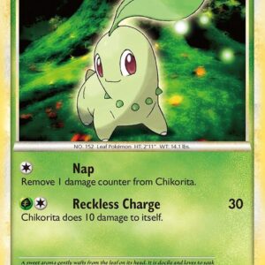 Chikorita 53/95 Reverse Holofoil Call of Legends Chikorita 53/95 Reverse Holofoil Call of Legends