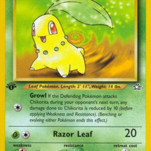Chikorita (54) 054/111 1st Edition Neo Genesis