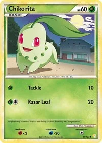Chikorita | 59/123 | Normal | HeartGold SoulSilver
