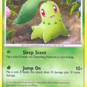 Chikorita 77/123 Normal Mysterious Treasures