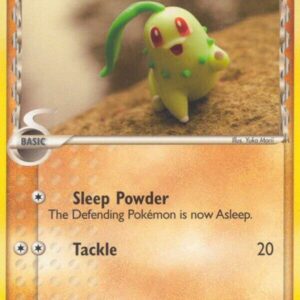 Chikorita (Delta Species) 44/101 Reverse Holofoil Dragon Frontiers
