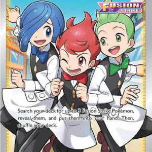 Chili & Cilan & Cress (Full Art) 258/264 Holofoil SWSH08: Fusion Strike