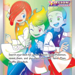 Chili & Cilan & Cress (Secret) 273/264 Holofoil SWSH08: Fusion Strike Chili & Cilan & Cress (Secret) 273/264 Holofoil SWSH08: Fusion Strike