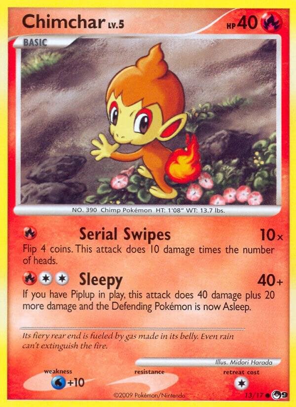 Chimchar 013/017 Normal POP Series 9 Chimchar 013/017 Normal POP Series 9