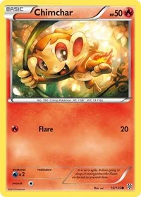 Chimchar | 15/135 | Normal | Plasma Storm Chimchar | 15/135 | Normal | Plasma Storm