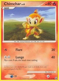 Chimchar (56) | 56/100 | Reverse Holofoil | Majestic Dawn