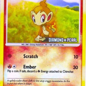 Chimchar 76/130 [Diamond & Pearl] 076/130 Reverse Holofoil Burger King Promos
