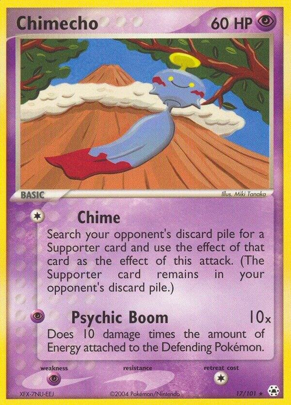 Chimecho 17/101 Reverse Holofoil Hidden Legends Chimecho 17/101 Reverse Holofoil Hidden Legends