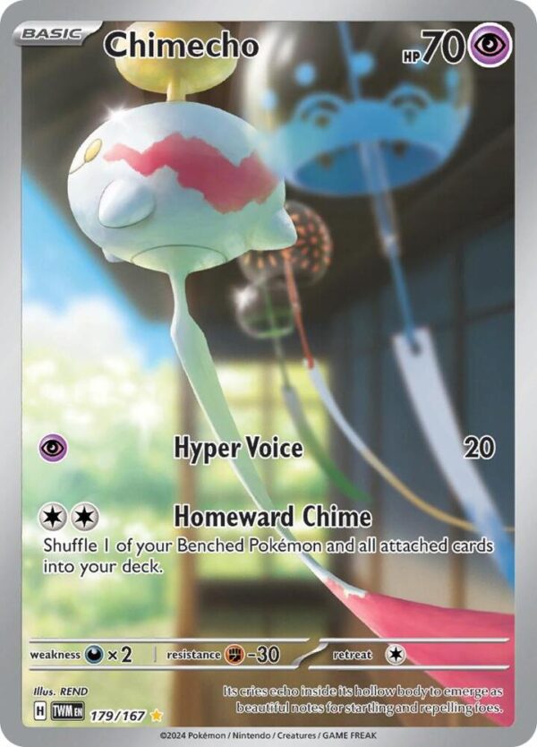 Chimecho 179/167 Holofoil SV06: Twilight Masquerade