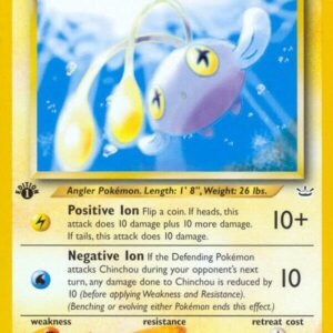 Chinchou 42/64 1st Edition Neo Revelation