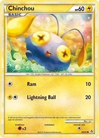 Chinchou | 48/95 | Reverse Holofoil | Unleashed