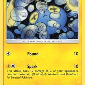 Chinchou 49/168 Reverse Holofoil SM – Celestial Storm Chinchou 49/168 Reverse Holofoil SM – Celestial Storm
