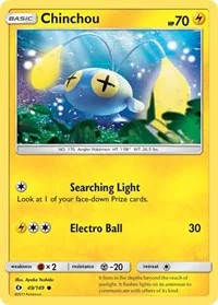 Chinchou | 49/149 | Reverse Holofoil | SM Base Set