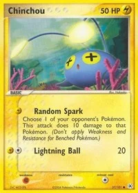 Chinchou | 57/101 | Normal | Hidden Legends
