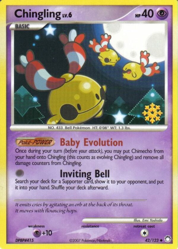Chingling 42/123 042/123 Normal Countdown Calendar Promos