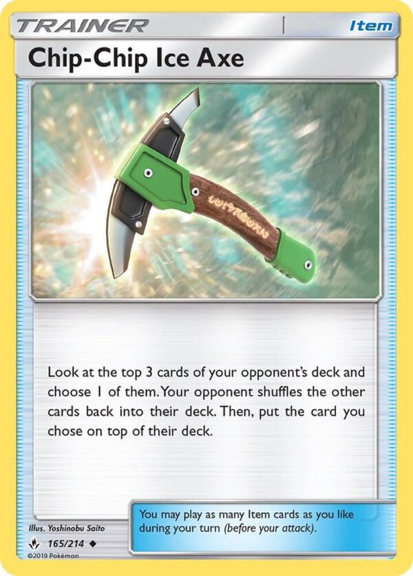 Chip-Chip Ice Axe 165/214 Normal SM – Unbroken Bonds