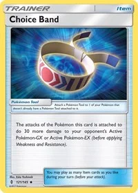 Choice Band | 121/145 | Reverse Holofoil | SM - Guardians Rising