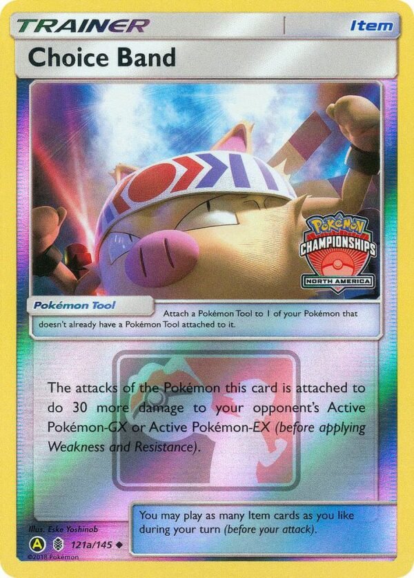 Choice Band 121a/145 (North America Championships) Reverse Holofoil League & Championship Cards