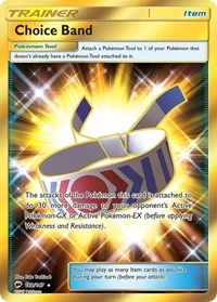 Choice Band (Secret) | 162/147 | Holofoil | SM - Burning Shadows