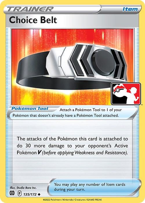 Choice Belt 135/172 Holofoil Prize Pack Series Cards