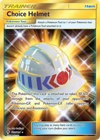 Choice Helmet (Secret) | 229/214 | Holofoil | SM - Lost Thunder