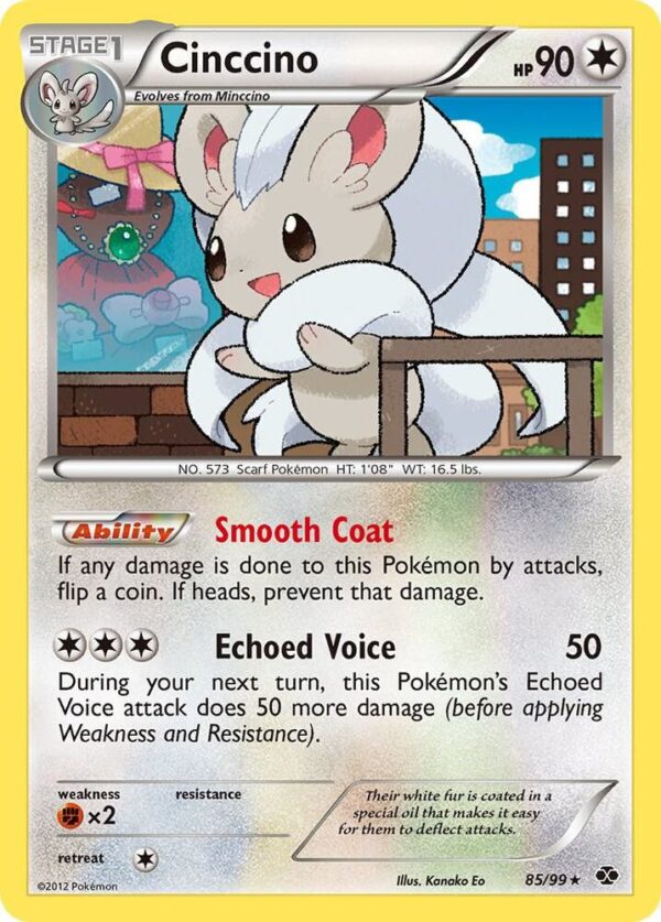 Cinccino 85/99 Holofoil Next Destinies Cinccino 85/99 Holofoil Next Destinies