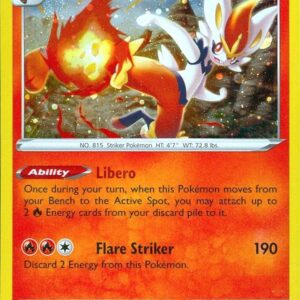 Cinderace 034/202 (Cosmos Holo) Holofoil Miscellaneous Cards & Products