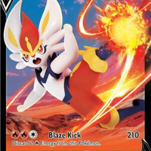 Cinderace V (43) 043/264 Holofoil SWSH08: Fusion Strike