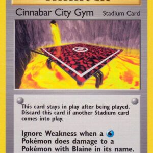 Cinnabar City Gym 113/132 Unlimited Gym Challenge