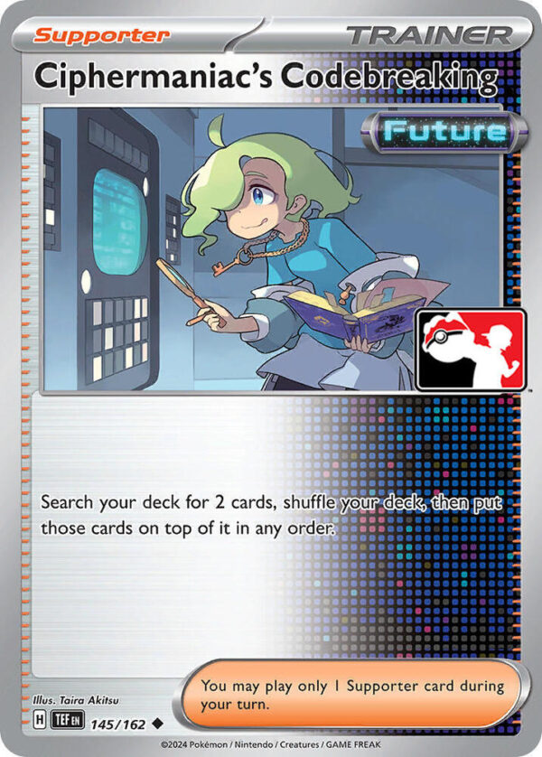 Ciphermaniac’s Codebreaking 145/162 Holofoil Prize Pack Series Cards