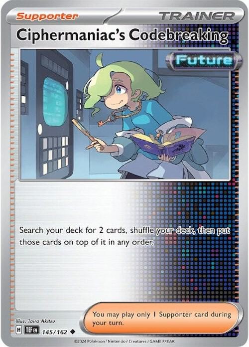 Ciphermaniac’s Codebreaking 145/162 Normal SV05: Temporal Forces