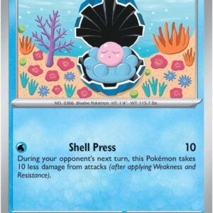 Clamperl 054/182 Reverse Holofoil SV10: Destined Rivals
