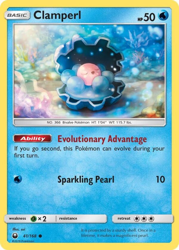 Clamperl 41/168 Normal SM – Celestial Storm Clamperl 41/168 Normal SM – Celestial Storm