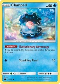 Clamperl | 41/168 | Reverse Holofoil | SM - Celestial Storm