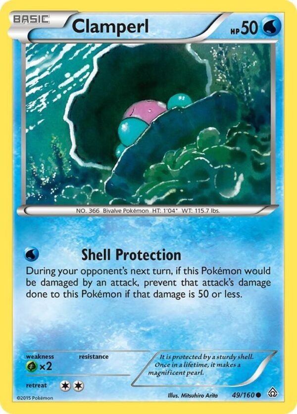 Clamperl 49/160 Normal XY – Primal Clash Clamperl 49/160 Normal XY – Primal Clash