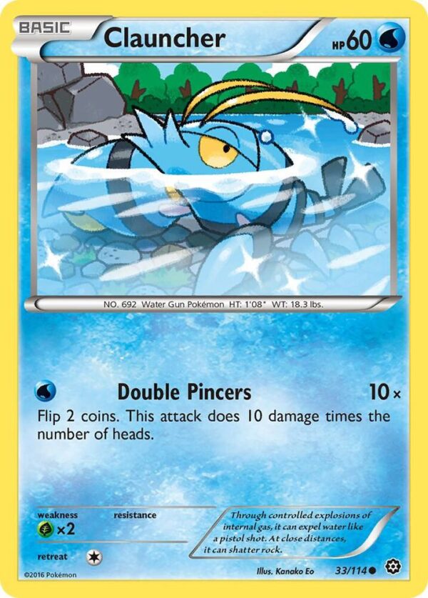 Clauncher 33/114 Normal XY – Steam Siege