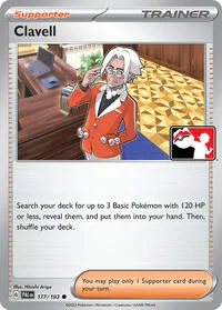 Clavell | 177/193 | Holofoil | Prize Pack Series Cards Clavell | 177/193 | Holofoil | Prize Pack Series Cards