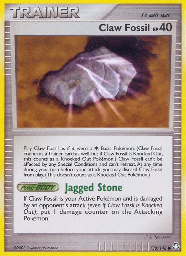 Claw Fossil 138/146 Normal Legends Awakened