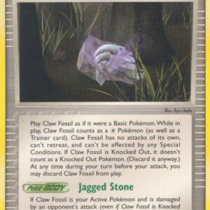 Claw Fossil 84/108 Reverse Holofoil Power Keepers Claw Fossil 84/108 Reverse Holofoil Power Keepers