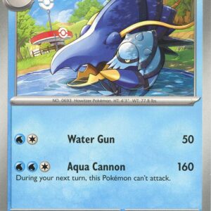 Clawitzer 050/198 Reverse Holofoil SV01: Scarlet & Violet Base Set