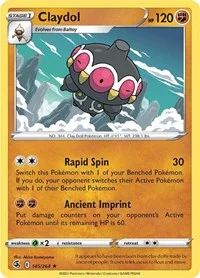 Claydol | 145/264 | Reverse Holofoil | SWSH08: Fusion Strike