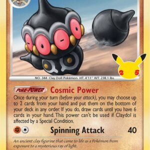 Claydol 15/106 Holofoil Celebrations: Classic Collection Claydol 15/106 Holofoil Celebrations: Classic Collection