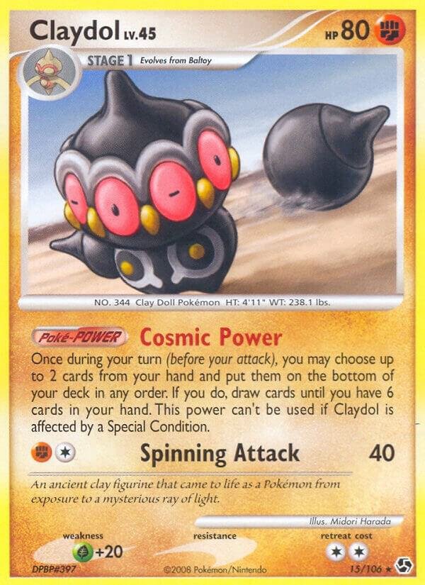 Claydol 15/106 Normal Great Encounters Claydol 15/106 Normal Great Encounters